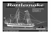 Rattlesnake Instr. Manual - Model Ship Kit, Ship - Filterbarn Shipways/Rattlesnake... · for quickly securing hull planking to the bulkheads. The following tools and supplies are