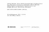 ICOPS-Beams 2014 Rolston - Proceedingstoc.proceedings.com/24974webtoc.pdf · 20th International Conference on Washington, DC, USA 25-29 May 2014 IEEE Catalog Number: ISBN: CFP14ICO-POD