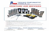 VENTURI AIR MOVERS - Pneumatic Tools air movers 2015.pdfAir movers and ducting are used to ventilate the confined spaces where workers are present. u: Marine Industry: Tankers and
