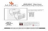 BR/BC Series - Hansen  · PDF fileBR/BC36 11/10/97 BR/BC Series Woodburning Fireplace For Models: ... Replacement Parts ... 40 6M" (1035mm) 56O" (241mm) 6M"