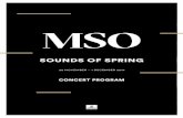 SOUNDS OF SPRING - melbournesymphonyorchestra …melbournesymphonyorchestra-assets.s3.amazonaws.com/assets/File/... · Aaron Copland’s Appalachian Spring Suite originated in a ballet