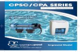 Compu Pools 24pp A5 - Pool Supply Unlimited · PDF fileCOMPU-POOL CPSC/CPA Series OWNERS MANUAL ... WATER FAULT ADD SALT OVER SALT SUPERCHLOR WINTER MODE 1 2 7 3 6 5 4 Figure 1 Compu