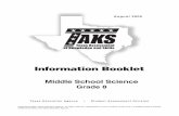 Middle School Science - metromomsevents.com School Science Grade 8. INTRODUCTION The Texas Assessment of Knowledge and Skills (TAKS) is a completely reconceived testing program. It