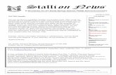 Stallion News - school.fultonschools.orgschool.fultonschools.org/ms/sandysprings/Documents/Newsletter SS… · Stallion News ♦ –♦ 770.552 ... All transportation notes must be