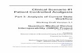 Clinical Scenario #1 Patient Controlled · PDF fileClinical Scenario #1 Patient Controlled Analgesia ... Bolus Infusion Administered by Patient (If PCA) ... scenarios – for opioid-tolerant