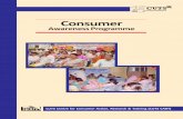 consumer - CUTS · PDF fileShekhawat, Additional Collector, District Information Officer of Chittorgarh, ... consumer rights. The district co-coordinators of all the 10 selected districts,