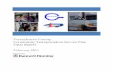 Transylvania County Community Transportation … of Contents Transylvania County Community Transportation Service Plan Page i Table of Contents