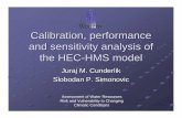 Performance and sensitivity of the HEC-HMS modeleng.uwo.ca/research/iclr/fids/publications/cfcas-climate... · evaluation HEC-HMS. 8 ... Verification 1 1.937 8.743 0.977 -17.101 26.166