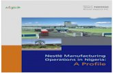 Graphic1 · PDF fileNestlé Manufacturing Operations in Nigeria: A Profile NIGERIA Local Sourcing of Raw Materials and New Product Development (Contd) MAGGI MAGGI Mix'py
