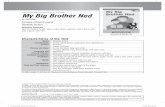 LESSON 27 TEACHER’S GUIDE My Big Brother Nedforms.hmhco.com/.../grade/L27_My_Big_Brother_Ned_B.pdf• Meaning provided through integration of pictures with text. Sentence Complexity
