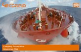 Scorpio Tankers Inc. /media/Files/S/Scorpio-Tankers/reports-an1 • Scorpio Tankers Inc. (“STNG” or “ompany) is the world’s largest ECO-spec product tanker company • By Q1-18,
