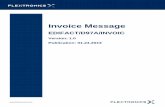 Invoice Message - Flex · PDF   Invoice Message EDIFACT/D97A/INVOIC Version: 1.0 Publication: 01.24.2013