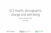 SC1 Health, demographic change and well-being · PDF fileNCP Flanders SC1 Health, demographic change and well-being Brussel, 4 december 2017 ... • BHC-21-2018: Research on HIV, tuberculosis