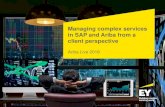 Managing complex services in SAP and Ariba from a … Managing complex services in SAP and Ariba from a client perspective. Plan to pay value stream: ... SAP ECC or Ariba procure to
