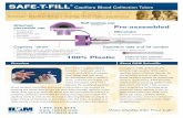 SAFE-T-FILL Capillary Blood Collection Tubes - RAM · PDF fileSAFE-T-FILL® Capillary Blood Collection Tubes are used to ... Clotting is prevented by having anticoagulant in both ...