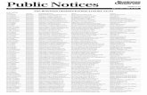 Public Notices - Business Observer · PDF filePAGE 21 JUNE 13, 2014 - JUNE 19, 2014 Public Notices PAGES 21-44 THE BUSINESS OBSERVER FORECLOSURE SALES LEE COUNTY Case No. Sale Date