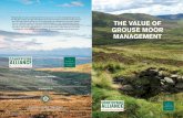 THE VALUE OF GROUSE MOOR MANAGEMENT -  · PDF file · 2016-08-03The wildlife as ground-nesting birds, ... the VaLUe of groUSe Moor ManageMent 7 | ...