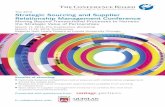 Strategic Sourcing and Supplier Relationship Management ... · PDF file- in collaboration Next steps in supplier management evolution to achieve the next level ... Strategic Sourcing