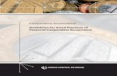 Cooperative Governance - Guidelines for Good Practices of ... · PDF fileCooperative Governance Project ... mechanisms for strengthening governance in fi nancial cooperatives in Brazil”