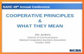 COOPERATIVE PRINCIPLES WHAT THEY MEANcoophousing.org/pdf/Cooperative-Principles-and-What-They-Mean.pdf · COOPERATIVE PRINCIPLES & WHAT THEY MEAN ... Globalization of accounting standards