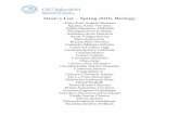 Dean’s List – Spring 2016, Biology Lists/Spring_2016.pdfDean’s List – Spring 2016, Biology ... Tobias,Alisha Monique Tolentino,Judy H ... Velasquez,Lisa Madrid Vernon,Elesha