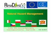 Project part-financed by the European Union Awaraness/Presentation… · IVAN BLINKOV Natural Hazard Management Project part-financed by the European Union Workshop –SERM –South