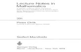 Lecture Notes in Mathematicsaar/papers/orlik.pdf · Lecture Notes in Mathematics A collection of informal reports and seminars Edited by A. Dold, Heidelberg and B. Eckmann, ZUrich