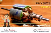 PHYSICS -  · PDF fileChapter 8 Electromagnetism PHYSICS FORM 5 Edited by ... Understanding the generation and transmission of electricity Chapter 8 Electromagnetism. Concept Map
