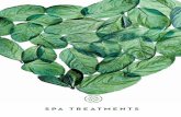 SPA TREATMENTS - The Island  · PDF fileopen the energy centres of the face. ... Acupressure with hot poultices and rose quartz ... including training with Clarins and ila in