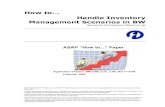 How to Handle Inventory Management Scenarios in BW · PDF fileHow to... Handle Inventory Management Scenarios in BW ... SAP Portals (SAP Portals, Inc ... transferred into the BW using