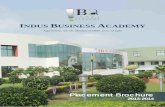 INDUS BUSINESS ACADEMY - · PDF fileThe process of Summer Internship of Batch 2012-2014 started in the Month of Jan'2013. ... products of Patna Dairy Project" Patna Dairy Project Amit