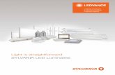 Light is straightforward SYLVANIA LED Luminairesassets2.sylvania.com/media/bin/osram-dam-1378097... · Straightforward, efficient and easy-to-install products with proven quality