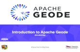 ApacheConBigData - Introducing Apache Geode - final · PDF file• GemFire is a product from Pivotal, based on Geode source