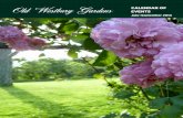 Old Westbury Gardensoldwestburygardens.org/calendars/summer_calendar_2014.pdfof the Big Band Era. July 9. ... how nature keeps its cool in the steamy summertime. Enjoy a refreshing