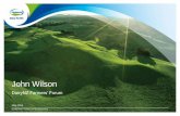 John Wilson - DairyNZ · PDF fileJohn Wilson DairyNZ Farmers’ Forum Confidential to Fonterra Co-operative Group May 2014
