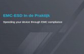 EMC-ESD In de Praktijk · PDF file•Conducted Emissions ... Spectrum Emission Mask Power Limits Harmonic Content •Susceptibility/Immunity ... •Radiated EMI problems are defined