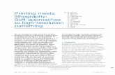 Printing meets - Louisiana Tech Universityramu/msnt505/lec_notes/coane/soft high...Printing meets lithography: ... applications of screen printing in the electronics industry. ...
