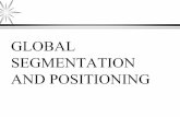 GLOBAL SEGMENTATION AND POSITIONING - … 2003 lect3.pdf1. Reasons for Global Market Segmentation ÊCountry Screening ÊGlobal Market Research ÊEntry Decisions ÊPositioning Strategy