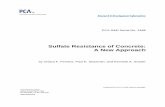 Sulfate Resistance of Concrete: A New Approach · PDF file... Flow chart for determination of the sulfate resistance of ... the water content per surface area vs. ... showing increased