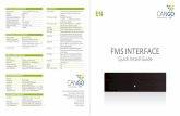 PHYSICAL CHARACTERISTICS EN - · PDF file6.4 Connecting the FMS interface to digital tachographs The FMS interface is connected to digital tachographs through the purple K−Line wire.