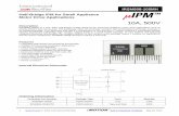 Half-Bridge IPM for Small Appliance Motor Drive … functions without a heat sink. Features • Integrated gate drivers and bootstrap functionality • Suitable for sinusoidal modulation