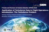 Application of Turbulence Data in Flight Operations ... · PDF fileFriends and Partners of Aviation Weather (FPAW) 2016 Application of Turbulence Data in Flight Operations Introduction: