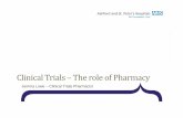 Jemma Lowe – Clinical Trials · PDF fileJemma Lowe – Clinical Trials Pharmacist. ... • the production batch of IMP of which the product is a part has been ... • Costing Template