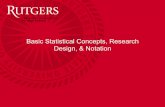 Basic Statistical Concepts, Research Design, & Notationmmm431/quant_methods_S13/QM_Lecture1.pdf · Basic Statistical Concepts, Research Design, ... Basic Statistical Concepts Variables,