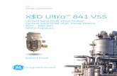 X$D Ultra 841 VSS - GE Power Conversion · PDF file · 2014-07-09GE’s X$D Ultra 841 VSS Series ... Frame Size 180-449 Construction All Cast Iron ... 50 1800 L326LP16 61.9 94.5 V789