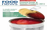 SPECIAL SUPPLEMENT Canned Foods/Tomatoes … SUPPLEMENTCanned Foods/Tomatoes 2013 Canned Foods & Tomato Products 2013 ... take a step back and you start to ... Also they can only
