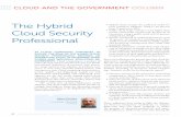 The Hybrid Cloud Security Professional · PDF file84 IEEE Cloud ComputIng   CLOUD ND HE VERNMENT and guidance. Thus, ... The CCSP curriculum is designed to recognize