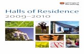 Halls of Residence 2009–2010 - University of · PDF file27 Map Student Services Advisory Team ... Jennifer Artivich Carole Millington. Halls of Residence 2009–2010 4 Reading prides