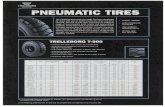 WHEEL SYSTEMS PNEUMATIC TIRES The Trelleborg pneumatic tire range has been developed for heavy duty use on forklift trucks and other industrial