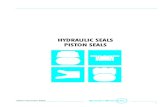 Hydraulic Seals - Piston Sealsiranfluidpower.com/pdf/packing/Seals.pdfPiston Seals 8 Busak+ Shamban Edition November 2003 Design Instructions Lead in chamfers Piston seals are always